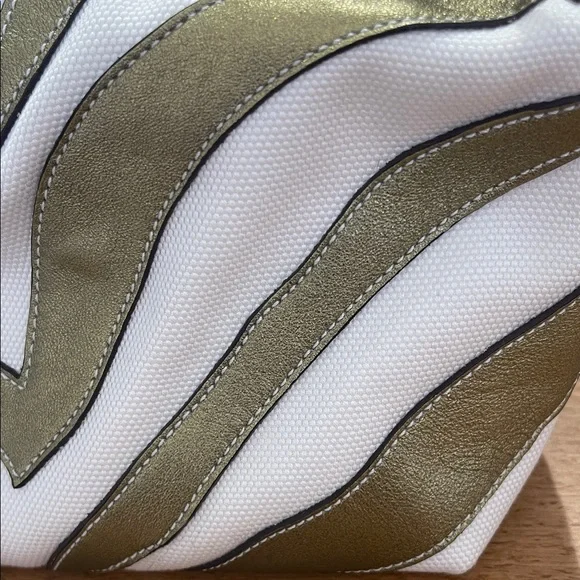 Coach Y2K Metallic Bronze Zebra Pouchette - Picture 14 of 16